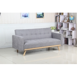 Sofá Cama 3 lugares TORINO Cinza Sofá Cama 3 lugares TORINO Cinza