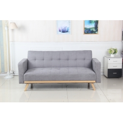 Sofá Cama 3 lugares TORINO Cinza Sofá Cama 3 lugares TORINO Cinza