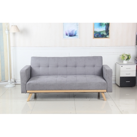 Sofá Cama 3 lugares TORINO Cinza Sofá Cama 3 lugares TORINO Cinza