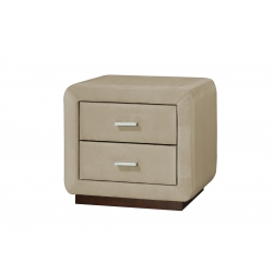 Mesa de Cabeceira ELYSEE Bege Champagne