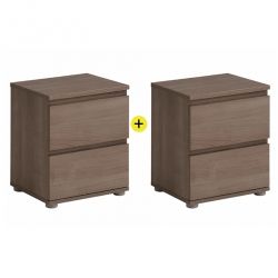 Mesa de Cabeceira MATRIX Castanho