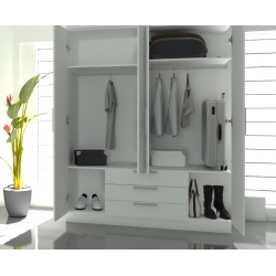 Roupeiro OSLO Branco Roupeiro OSLO Branco