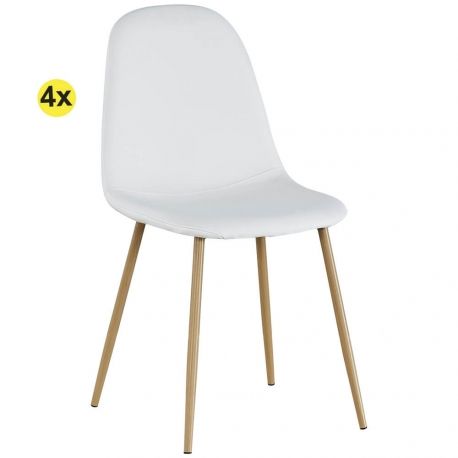 Cadeira de Jantar BLEE Branco Cadeira de Jantar BLEE Branco