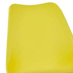 Pack de 4 Cadeiras de Jantar SOFIA II Amarelo Pack de 4 Cadeiras de Jantar SOFIA II Amarelo
