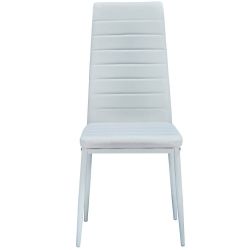 Pack de 6 cadeiras ZARA II (branco)