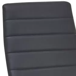Pack de 6 cadeiras ZARA II (preto)