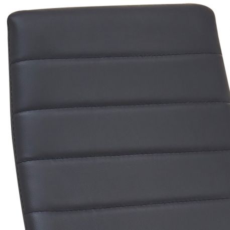 Pack de 6 Cadeiras de Sala ZARA II Preto Pack de 6 Cadeiras de Sala ZARA II Preto