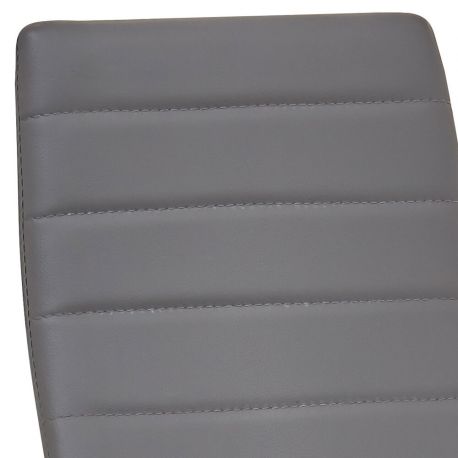 Pack de 6 Cadeiras de Sala ZARA II Cinza Pack de 6 Cadeiras de Sala ZARA II Cinza