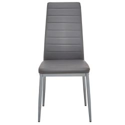 Pack de 6 Cadeiras de Sala ZARA II Cinza Pack de 6 Cadeiras de Sala ZARA II Cinza