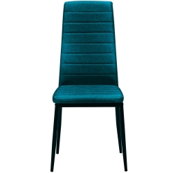 Pack de 6 cadeiras ZARA II (tecido azul)
