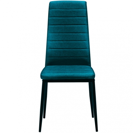 Pack de 6 Cadeiras de Sala ZARA II Tecido Azul