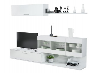 Estante TV ARAL VETRO Branco Brilho Estante TV ARAL VETRO Branco Brilho