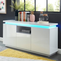 Aparador 3 Portas 160cm GLOSS Aparador 3 Portas 160cm GLOSS