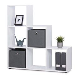 Estante BERGANO 6 Cubos Branco