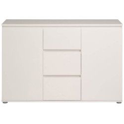 Aparador 2 Portas e 3 Gavetas MATRIX Branco Aparador 2 Portas e 3 Gavetas MATRIX Branco