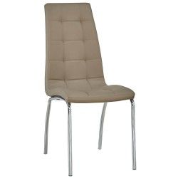 Cadeira de Sala CALLY II Taupe PU