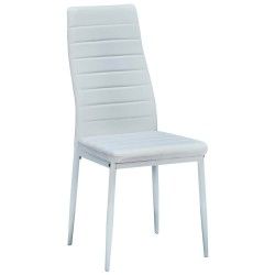 Cadeira ZARA II - branco (pele sintética)