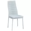 Cadeira ZARA II - branco (pele sintética)