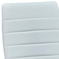Cadeira ZARA II - branco (pele sintética)