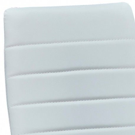 Cadeira ZARA II - branco (pele sintética)