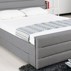 Cama de Casal CHARLIE Cinza Cama de Casal CHARLIE Cinza