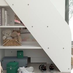 Beliche SUPER JOJO branca e carvalho