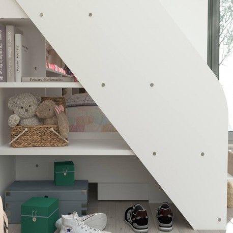 Beliche SUPER JOJO branca e carvalho