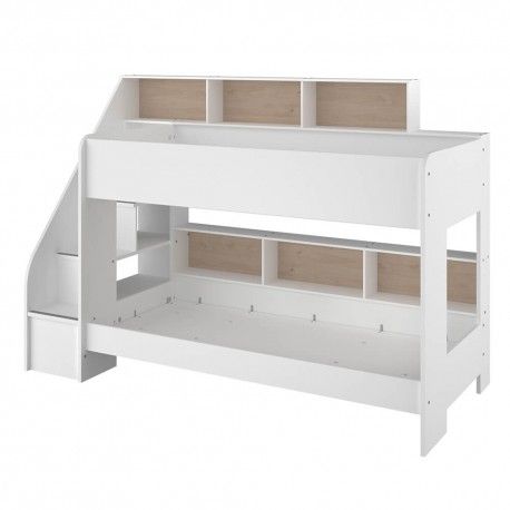 Beliche SUPER JOJO branca e carvalho