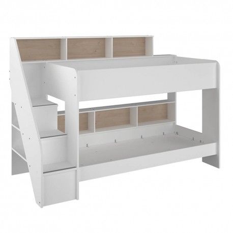 Beliche SUPER JOJO branca e carvalho