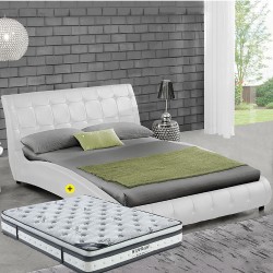 Pack Cama de Casal GALAXY + Colchão HEAVEN 160x200cm