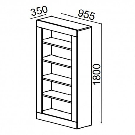 Elemento Prateleiras MADRID Elemento Prateleiras MADRID