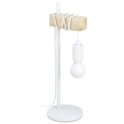 Candeeiro de Mesa E27 "TOWNSHEND" 33163 Branco