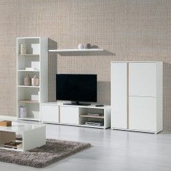 Elemento Bar CHIADO Branco e Carvalho