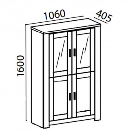 Elemento bar FLORENÇA - Medidas