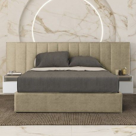 Cama de Casal MAIORCA Bege
