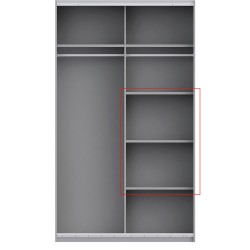 Set of 3 Shelves for Wardrobe MATAD - Accessories