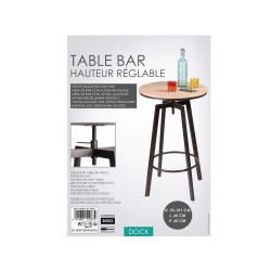 Support Table Adjustable 93-101cm DOCK - Centre Tables