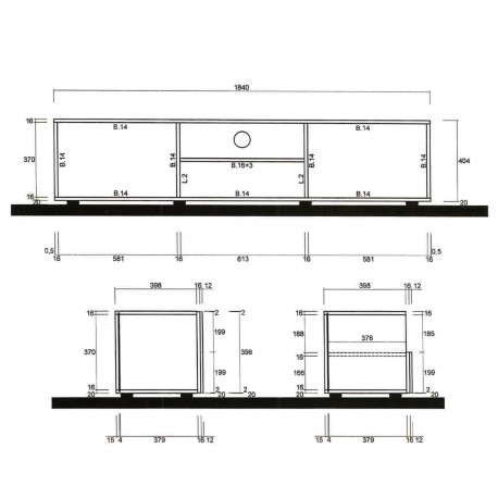 ESTANTETVDAMA - TV furniture and shelves