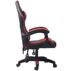 Cadeira de Escritório GAMER II preta e vermelha Cadeira de Escritório GAMER II preta e vermelha