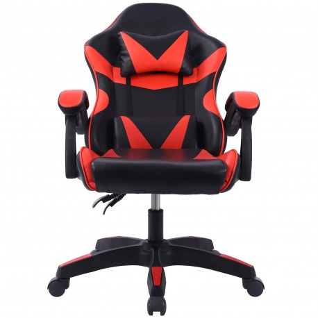 Cadeira de Escritório GAMER II preta e vermelha Cadeira de Escritório GAMER II preta e vermelha