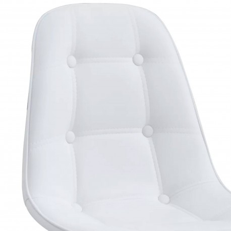 Pack 4 Cadeiras OLIVER (Branco PU) - Packs de Cadeiras