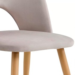 Pack 4 CANDY Chairs (Cinza Claro) - Chair Packs