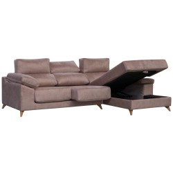 MERIDA Chaise Longue Sofa with Storage - Campaigns