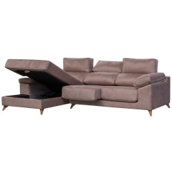 MERIDA Chaise Longue Sofa with Storage - Campaigns