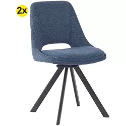 Pack 2 cadeiras ODESSA (azul) - Packs de Cadeiras