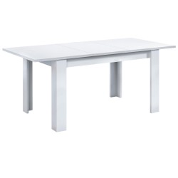 Mesa extensível BARCELONA (140-190 cm) - Branco Brilho Mesa extensível BARCELONA (140-190 cm) - Branco Brilho