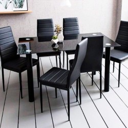 Mesa retangular SHADE II - preto