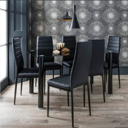 Mesa retangular SHADE II - preto