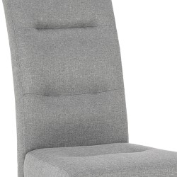 Pack 4 cadeiras HOUSTON (cinza com pés brancos) - Packs de Cadeiras