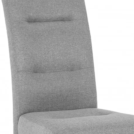 Pack 4 cadeiras HOUSTON (cinza com pés brancos) - Packs de Cadeiras